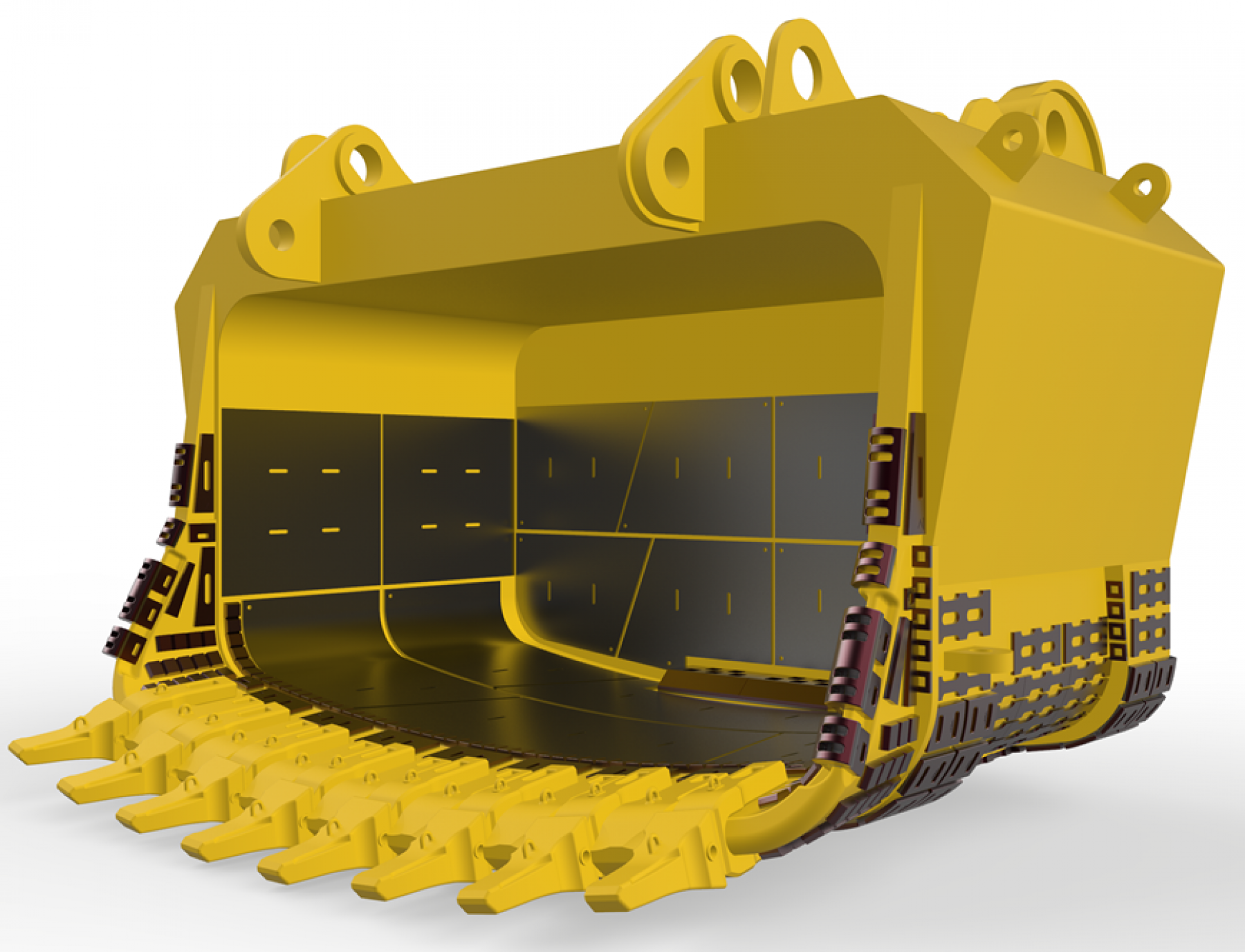 P H 4100 Dipper Bucket Mak 4 Installation Makuri Group